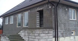 Фасад из газобетона для дома в Кизляре - Строй-Кзр, качественная отделка от 2034 руб.